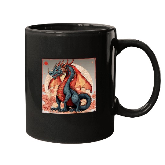 Dragon Pet New Year Dragon 2 Mugs