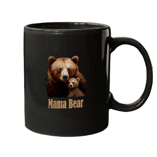 Bear Pet Life Is Really Good Mama Bear vintages Retro Mothers Day Mugs