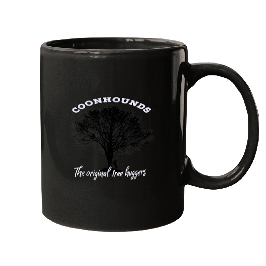 Raccoon Pet Coon Hunting Night Life Treed Life Raccoon Hunter 1 Mugs
