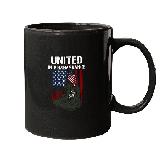Memorial Day Tribute United in Remembrance Memorial Day Mugs