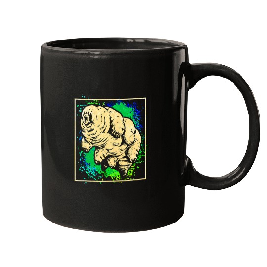 Bear Pet Tardigrade Water Bear Moss Piglets Micro Animal Colorful Mugs