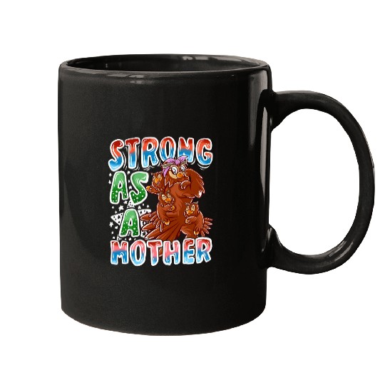 Owl Pet Mom Strong As A Mother Mommy Bird Mama Mother s Day Mugs