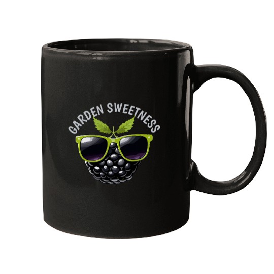 Garden Sweetness Cute Blackberry 1 Mugs