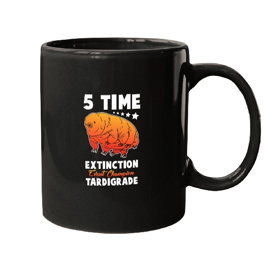 Bear Pet Tardigrade Water Bear Extinction Event Champion Tdesign Tde 3 Mugs