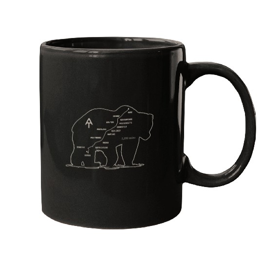 Bear Pet Appalachian Trail Bear Symbol Of Appalachian National Park Mugs