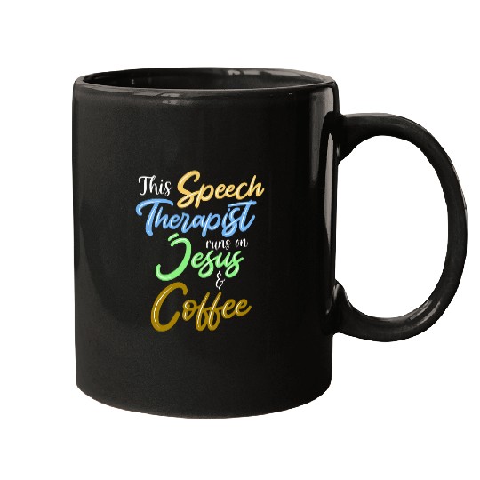 Coffee Fun Jesus Coffee Speech Therapist Speech Pathology Mugs