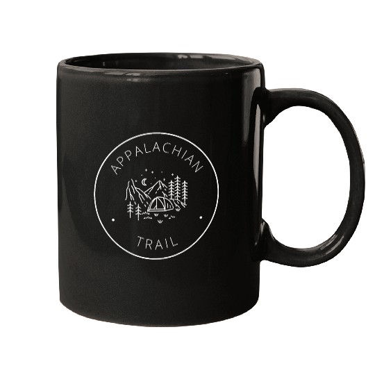 Appalachian Trail AT Mountains Hiking Pacific Crest Trail USA Mugs