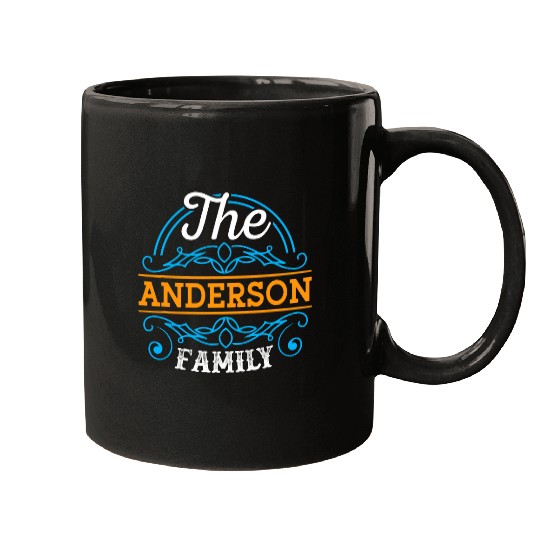 Anderson Family Vacation Camping Road Trip Travel Mugs