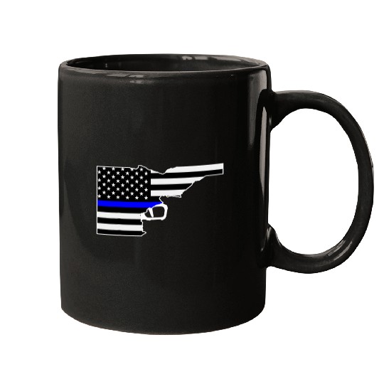 Idaho Backs the Blue Police Mugs