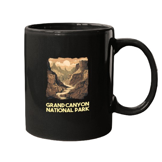 Grand Canyon Adventure Hiking Nature Lover Print 24 Mugs