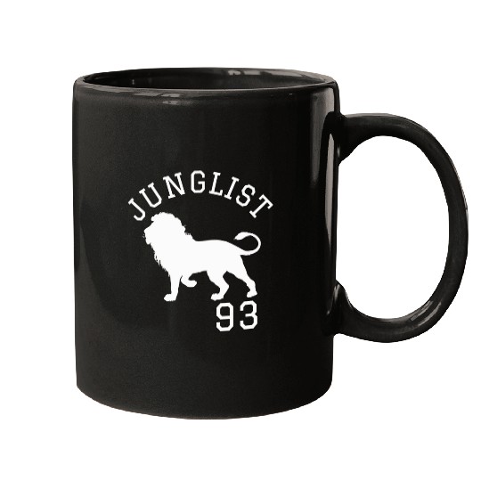 Lion Pet Junglist Massive DnB Lion Liquid Rave EDM Drum And Bass Mugs