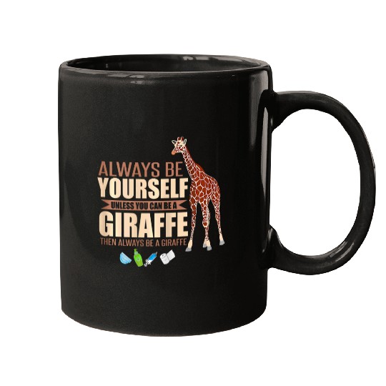 Giraffe Pet women plus size graphic higher than Mugs