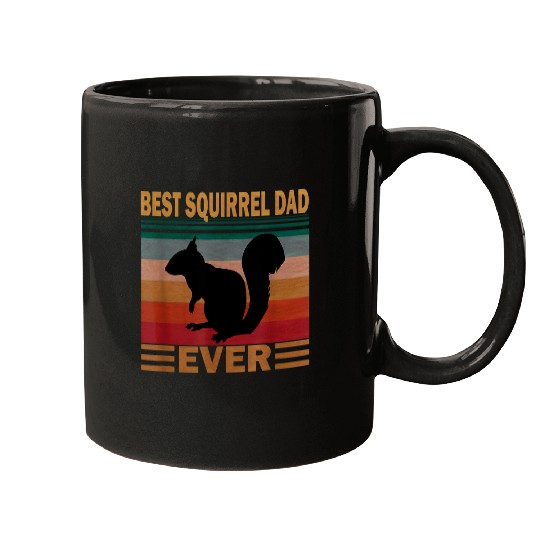 Squirrel Pet Dad Rescued Squirrel Mugs