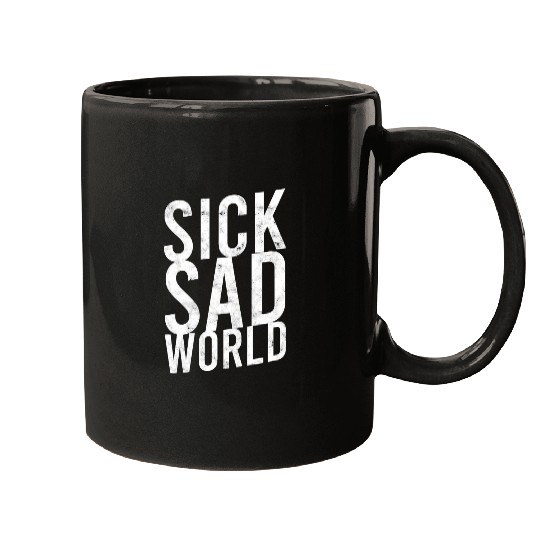 Psychologist Job Sick sad world Health Awareness Psychologist Mugs