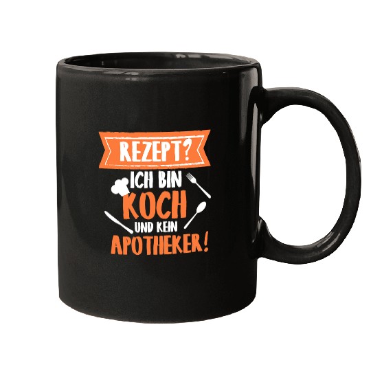 Pharmacist Job Recipe I am a chef and no pharmacist Mugs