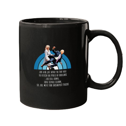 Funny antis Biden Bicycle Brandon Bike Crash Trump 2024 7 Mugs