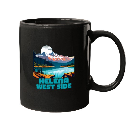 Helena West Side Souvenir Apparel Retro Vintage Mugs