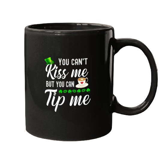 Coffee Fun St Patricks Day Coffee Waitress Waiter Tips Mugs