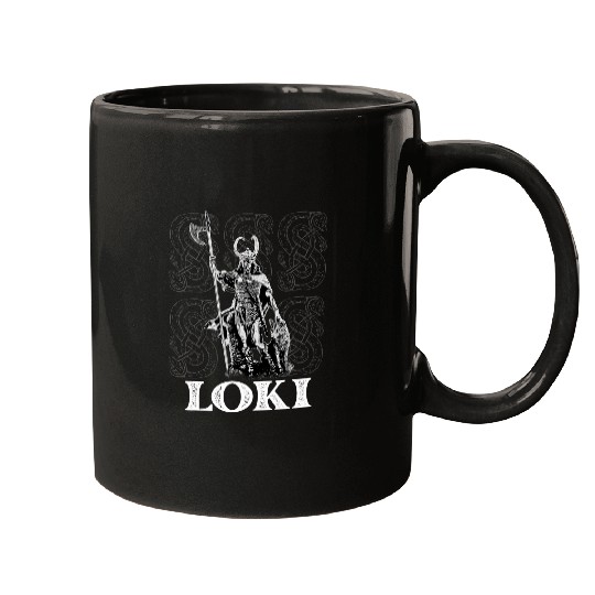 Loki Norse God Viking Mythology God Of Mischief Snake Mugs