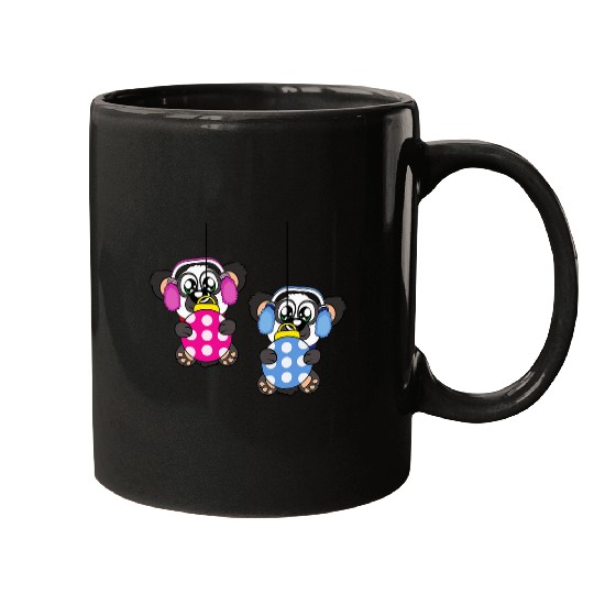 Panda Pet Christmas Balls Winter Snow Mugs