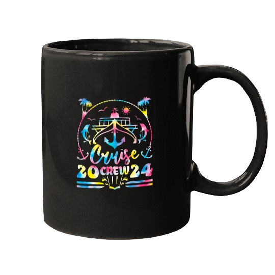 Cruise Crew 2024 Vacation Trip Sailing Squad Matching Family 9 Mugs