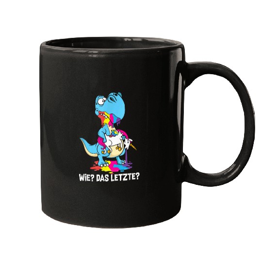 Dragon Pet Like The Last Dragon Eats Unicorn Mugs