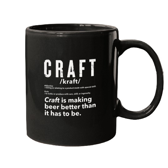 Beer Fun Dictionary Definition Mugs