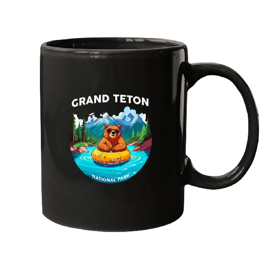 Bear Pet Grand Teton National Park Funny Bear Souvenir Mugs