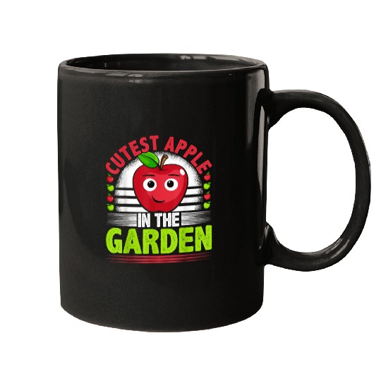 Cutest Apple In The Garden Funny Apple Picking Mugs