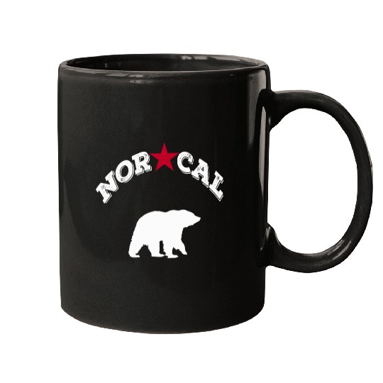 Bear Pet Cool Norcal Northern californias Bear With Star Mugs