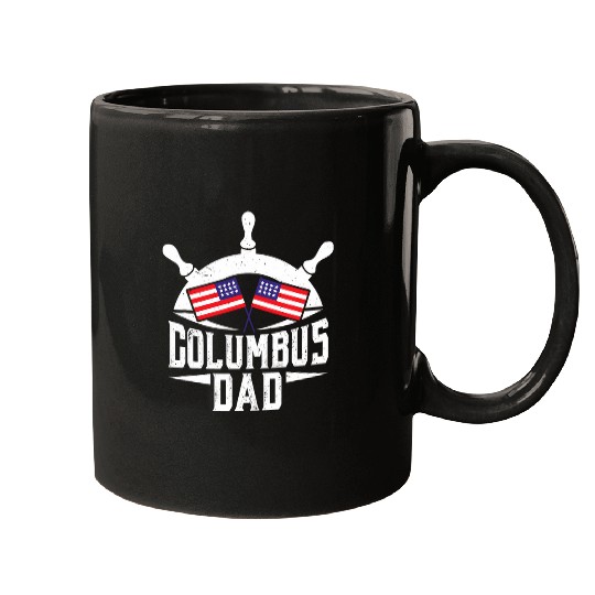 Christopher Columbus Italian American Happy Columbus Day 4 Mugs