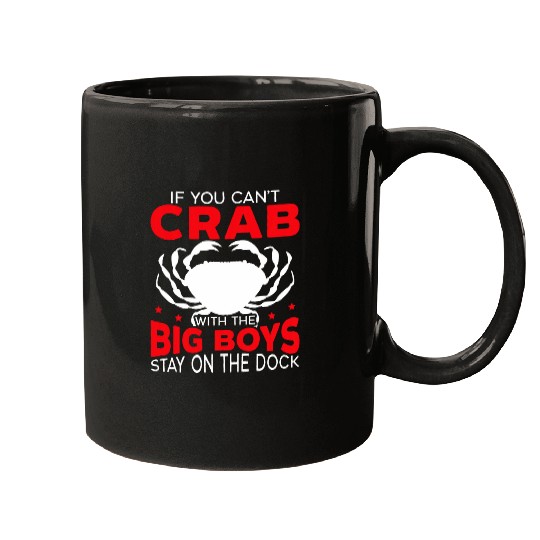 Crab Fishing Crabby Fisherman Crabbing Fisher Crabber 1 Mugs