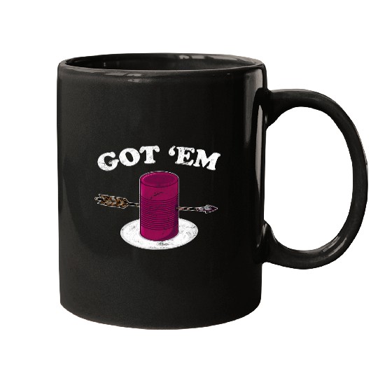Got Em Funny Cranberry Sauce Bow Hunting Thanksgiving Mugs