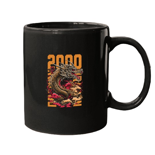 Dragon Pet Born in 2000 Year of the Dragon Chinese Zodiac Sign 10 Mugs