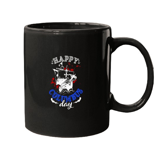 Columbus Day Cristofo Colombo 1 Mugs