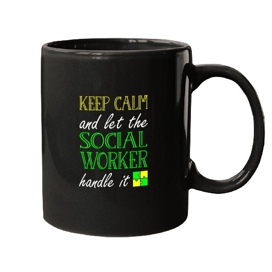Social Work Keep Calm Social Worker Mugs