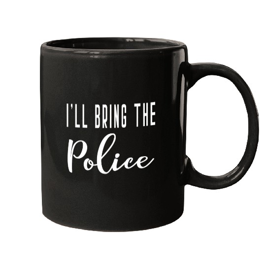 Ill Bring The Police Bride Bridal Hen Party Do Night Mugs