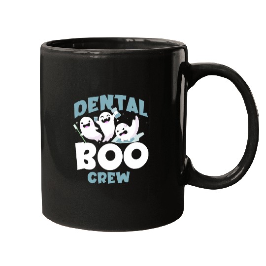 dentists Job Zahn Boo Crew Dental Aid Mugs