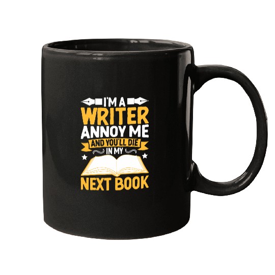 Writing Retro vintages Novel Writer Published Author Novelist Mugs