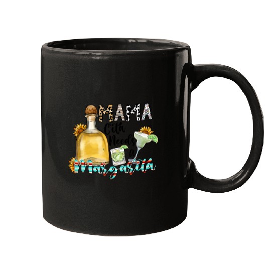 Wines Fun Mamacita Needs A Margarita Tequila Western Mama Drinking Mugs