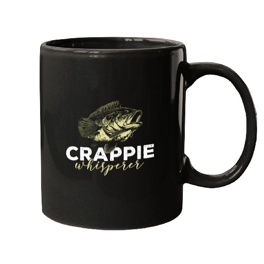 Crappie Fishing Routine Design For Crappie Hunter Fisherman Mugs