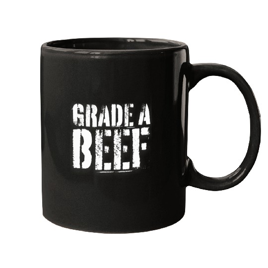 Bear Pet Grade A Beef Gay Muscle Daddy Bear Pride Brotherhood LGBTQ Mugs