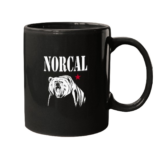 Bear Pet Cool Northern californias Norcal Bear With Star Mugs