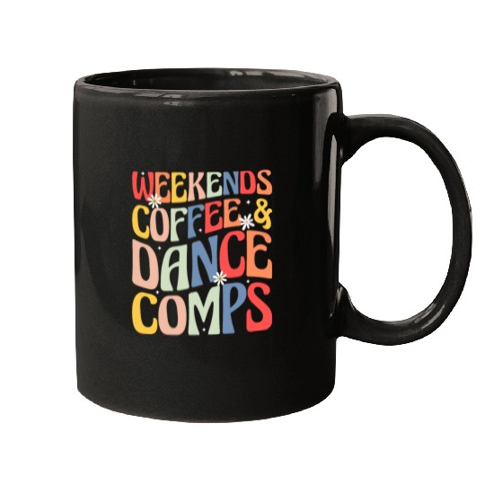 Coffee Fun Weekends Coffee and Dance Comps Groovy Dance Mugs