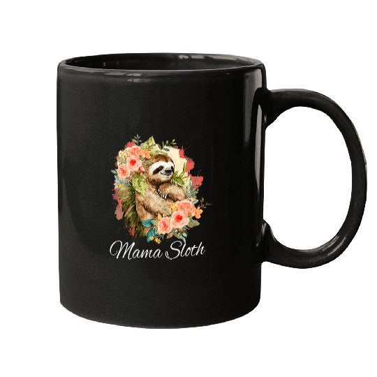 Sloth Pet Cute For Mom From Son Daughter Mothers Day Mugs