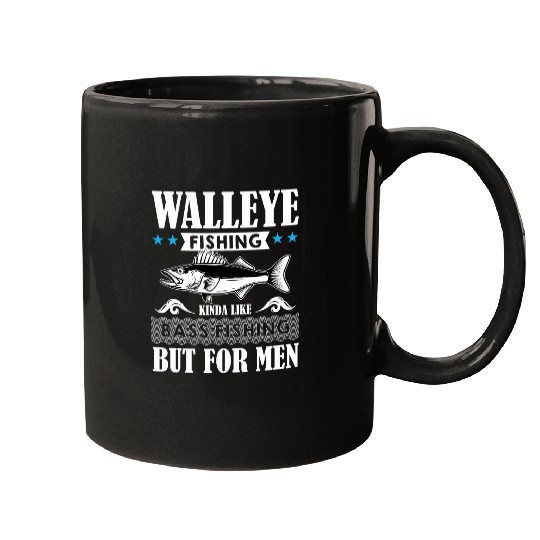 Funny Freshwater Fish Walleye Fishing is for Men Mugs