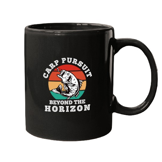 Carp Pursuit Beyond the Horizon Carp Fishing Mugs