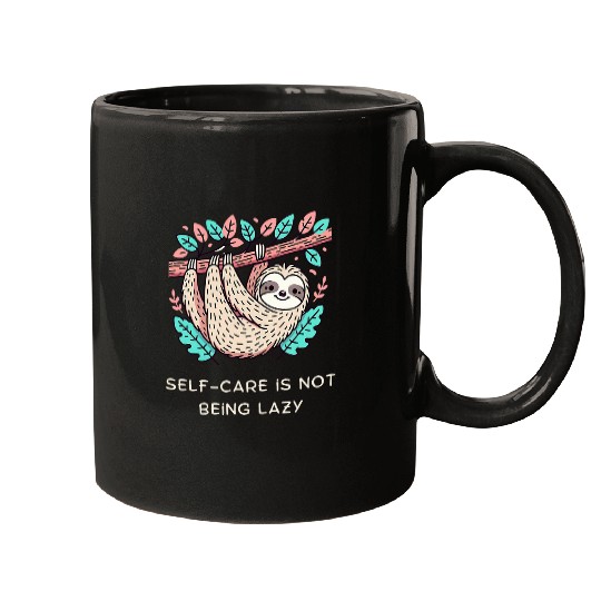 Sloth Pet International Dot Day International Sloth Day Mugs