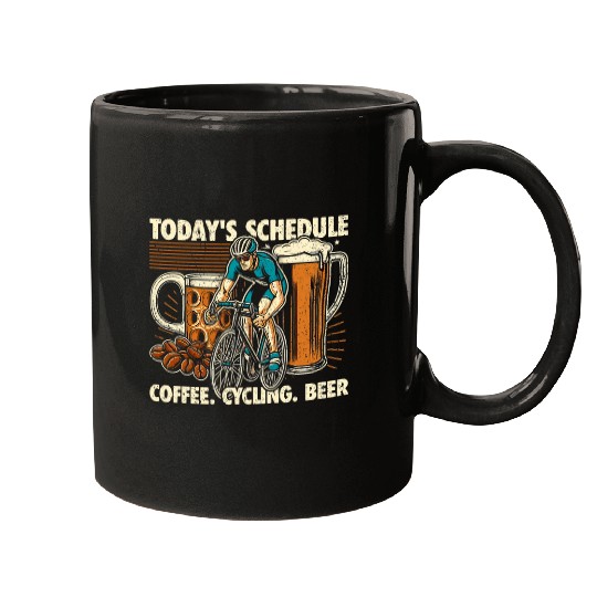 Beer Fun Today s Schedule Coffee Cycling Beer Mugs