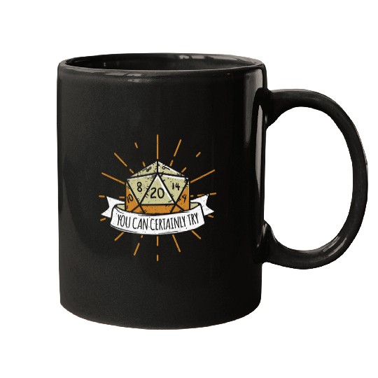Dragon Pet You can Certainly Try Dragon Dice Wizard Gamer Mugs